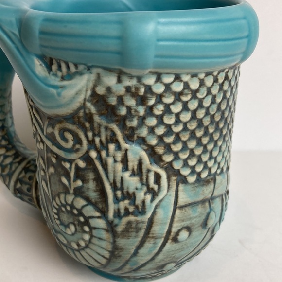 Disney Parks NWT Little Mermaid Tail Sculpted Nautical Mug Cup Princess Ariel - Picture 10 of 16